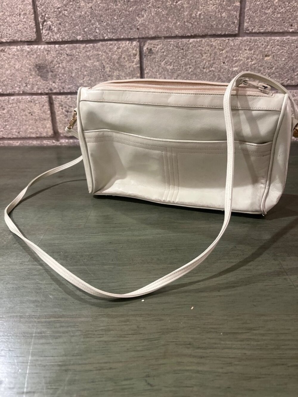 Vintage Bag with mirror inside